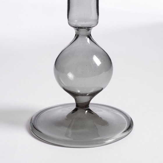 Κηροπήγιο Edelman Trent 1111316 Γυάλινο 9.5x13.5cm - Ανθρακί image 3