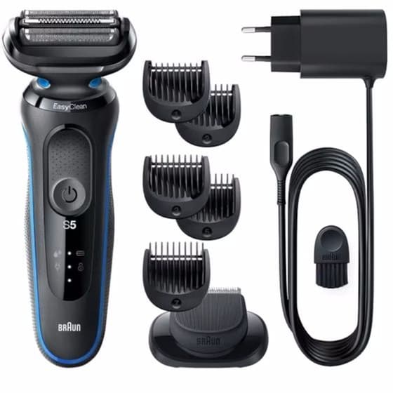 BRAUN 51-B1500s  SERIES 5 Ξυριστική Μηχανή  Επαναφορτιζόμενη Μαύρο image 0
