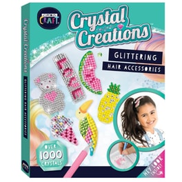 Σετ Δημιουργίας Hinkler Crystal Creations Glittering Hair Accessories
