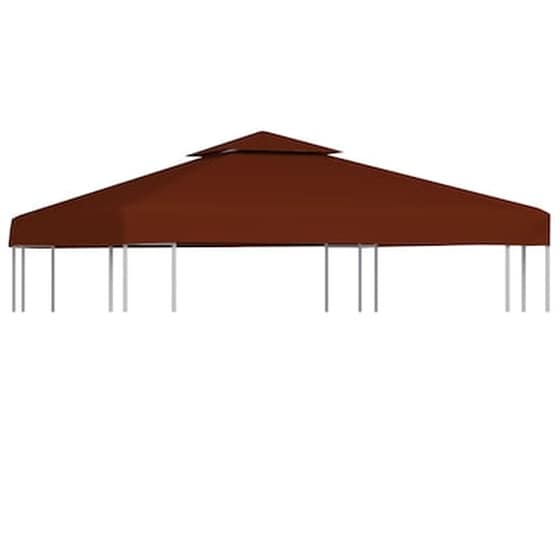 Vidaxl Κάλυμμα Για Κιόσκι 2 Επιπέδων Τερακότα 3 X 3 Μ. 310 Γρ./μ² image 1