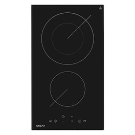 AKPO PKA 30 601 30 cm  Μαύρο Εστία Κεραμική Domino Αυτόνομη