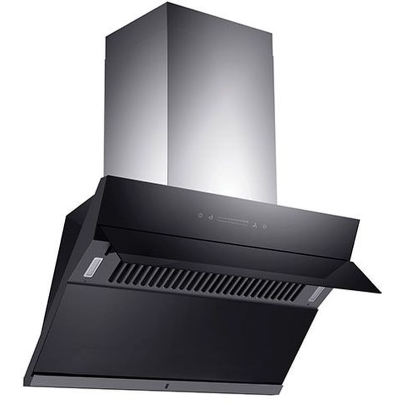 DAVOLINE SENSE 90 BLACK 90 cm Μαύρο Απορροφητήρας Καμινάδα - Τζάκι