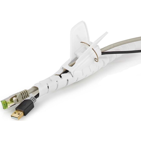 Διαχειριστής Καλωδίων Nedis Spiral Sleeve CMSW2328WT200 - Λευκό image 4