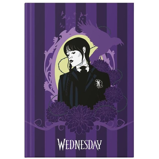 Σημειωματάριο Διακάκης Wednesday - 17x25cm image 2