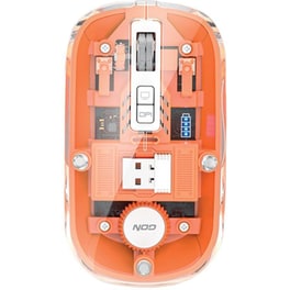Nod Cyber Rechargeable Ασύρματο Ποντίκι Coral