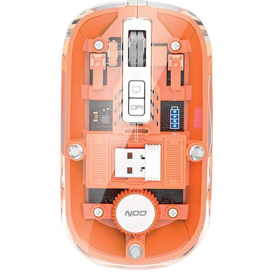 Nod Cyber Rechargeable Ασύρματο Ποντίκι Coral image 0