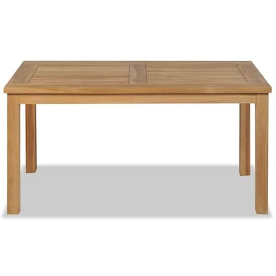 Τραπεζάκι Σαλονιού VidaXL από Ξύλο Teak 90x50x45cm - Καφέ image 3
