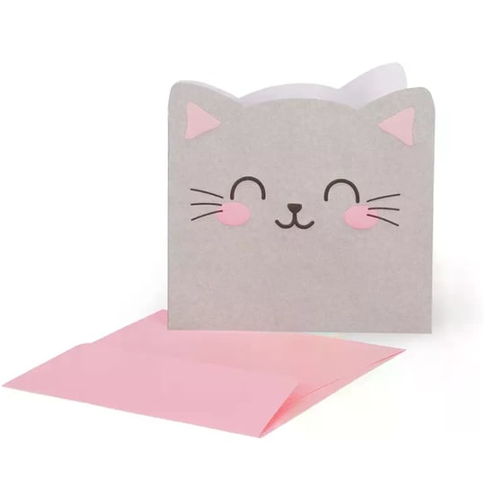 Ευχετήρια Κάρτα Legami Kitty Shaped S image 0
