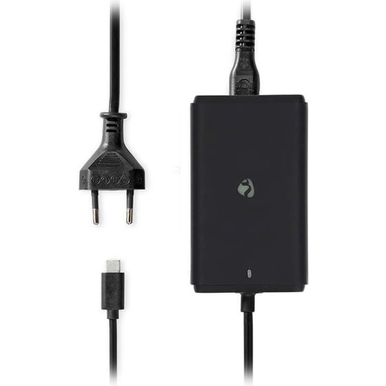 Φορτιστής NEDIS NBAU45110BK Universal για laptop με υποδοχή USB-C - 45 W image 1