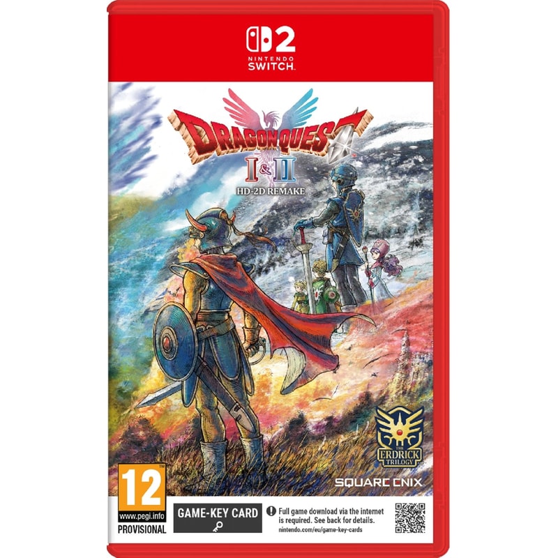 Dragon Quest I II HD-2D Remake ( Code in a Box) - Nintendo Switch 2