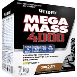 Πρωτεΐνη Weider Mega Mass 4000 Σοκολάτα - 7kg