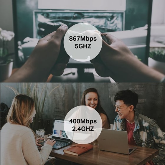 TP-Link AC1300 USB Αντάπτορας Δικτύου Ασύρματη Σύνδεση 1300Mbps image 1