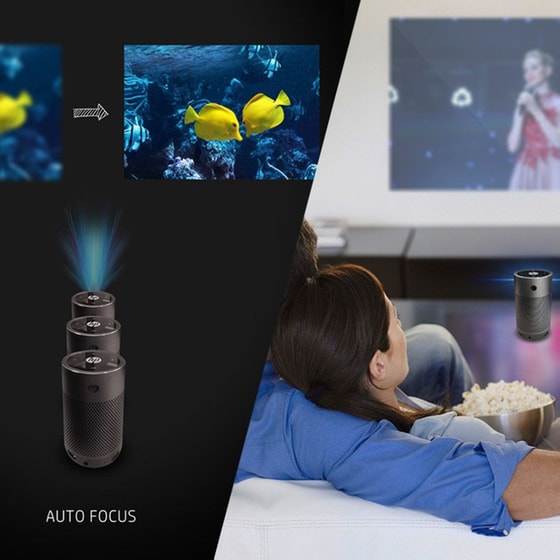 Projector HP MP250 & Power Bank & Οθόνη προβολής 84″ image 14