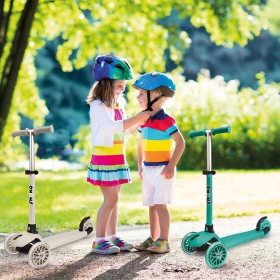 Παιδικό Πατίνι Shoko Premium Πολυμορφικό 3 σε 1 με Λαβή Γονέα Tropical Mist image 7