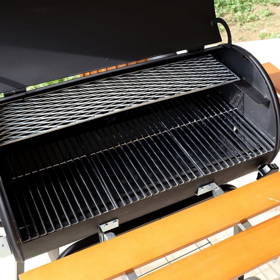 Ψησταριά Κάρβουνου KARP BBQ 75 cm Με Δώρο Κάλυμμα & Γάντι - Μαύρο image 4
