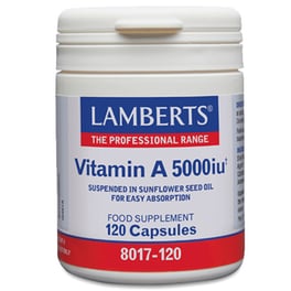 Lamberts Vitamin A 5000IU - 120 κάψουλες