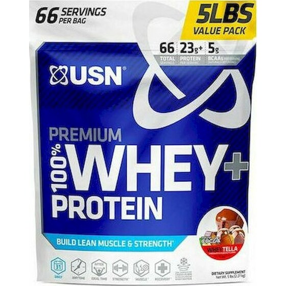 Πρωτεΐνη USN 100% Whey Premium Wheytella - 2kg image 0