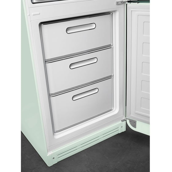 SMEG FAB32RPG5 Total No Frost 331 Lt Φιστικί Ψυγειοκαταψύκτης image 4