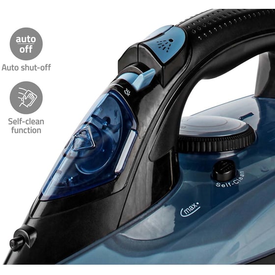 NEDIS IRON2000 2600W Μαύρο Σίδερο Ατμού image 10