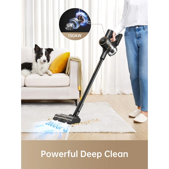 DREAME R10 Pro Cordless Vacuum 150 AW 0.6 L Μαύρη Σκούπα Stick image 1