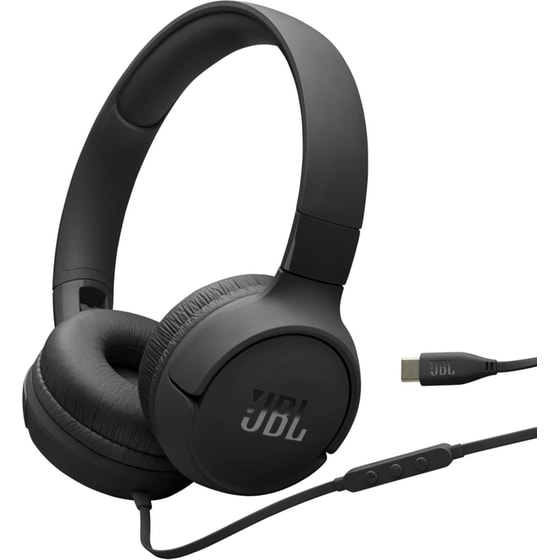 JBL Tune 520C Ενσύρματα Ακουστικά USB-C - Μαύρο image 0