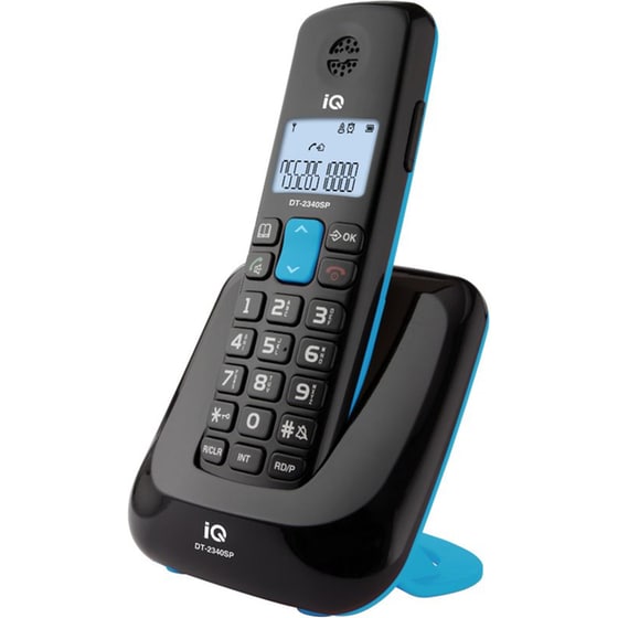 Ασύρματο Τηλέφωνο IQ Dt-2340 - Black image 0