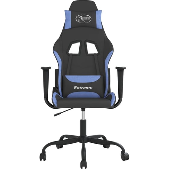 Καρέκλα Gaming VIDAXL 345476 - Μαύρο / Μπλε image 2