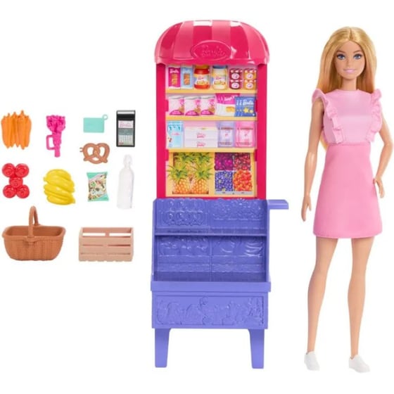 Κούκλα Mattel Barbie Malibu Βόλτα Στην Αγορά image 1