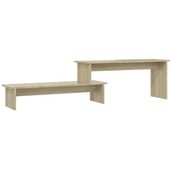 Έπιπλο Τηλεόρασης VidaXL από Μοριοσανίδα 180x30x43cm - Καφέ image 0