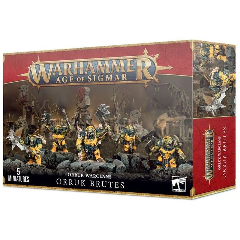 Orruk Warclans: Orruk Brutes Warhammer: Age of Sigmar GAMES WORKSHOP