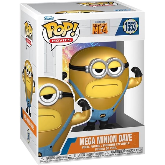 Funko Pop! Movies - Despicable Me - Mega Minion Dave #1553 image 2