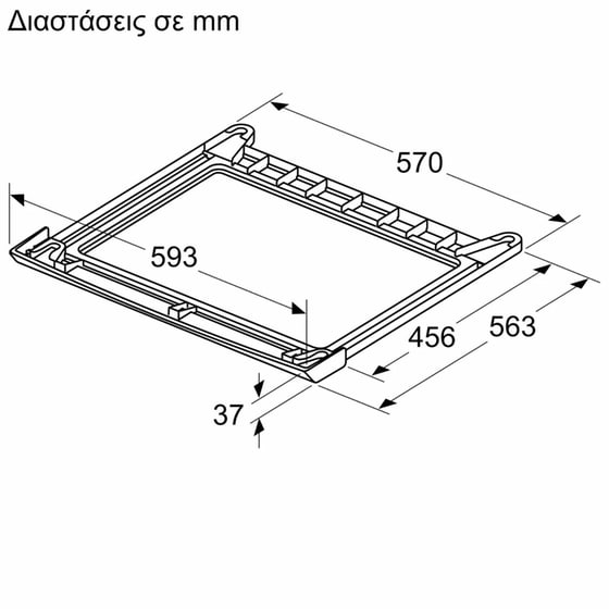 BOSCH WTZ27510 Συνδετικό Πλαίσιο Πλυντηρίου-Στεγνωτηρίου image 1