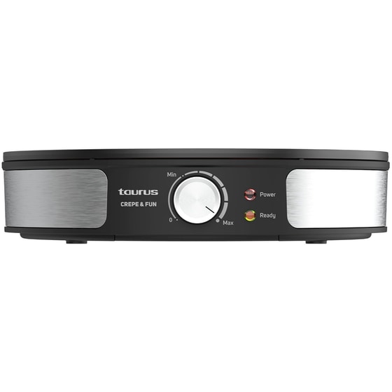 Κρεπιέρα TAURUS CREPE & FUN 1200 W Ασημί image 1
