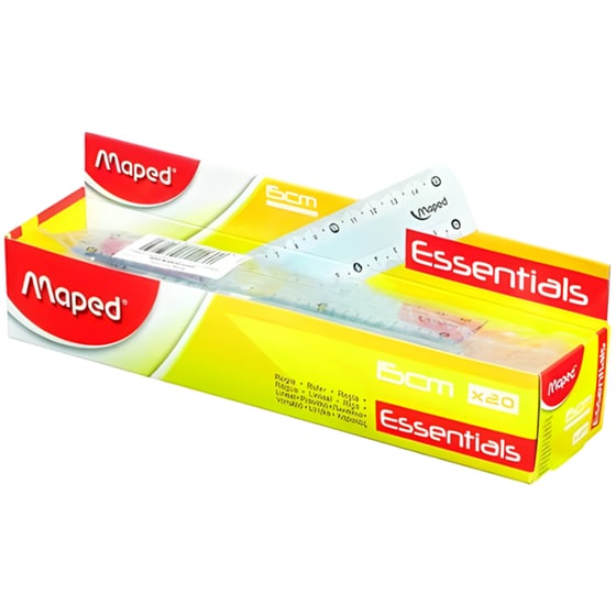 Χάρακας Maped Cristal 15 cm (1 τεμάχιο) image 0