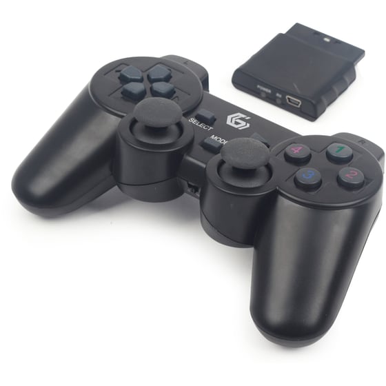 Gembird JPD-WDV-01 PC/PS3/PS2 Ασύρματο Χειριστήριο - Μαύρο image 1