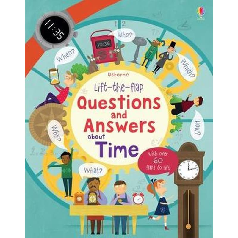 Lift-the-flap Questions and Answers about Time φωτογραφία