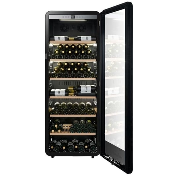 LA SOMMELIERE APOGEE255PV για 254 Μπουκάλια Μαύρο Συντηρητής Κρασιών image 3