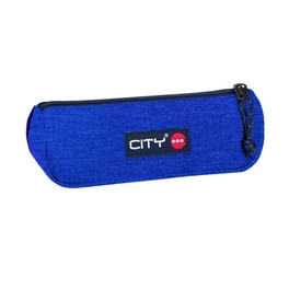 Κασετίνα Βαρελάκι City Electric Blue Melange