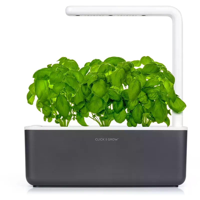 CLICK AND GROW Ζαρντινιέρα Click and Grow Smart Garden 3 1.2 lt - Σκούρο Γκρι