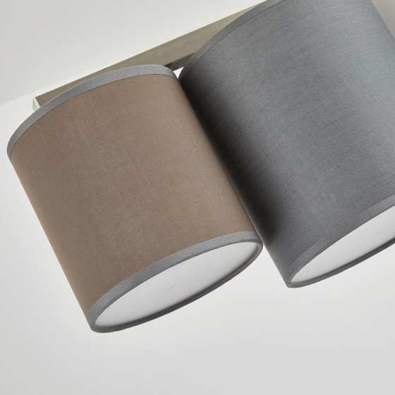 Φωτιστικό Οροφής Homelighting Cozy E27 Υφασμάτινο 88x26cm - Πολύρωμο image 2