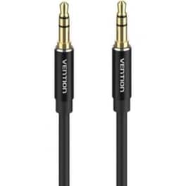 VENTION Καλώδιο Ήχου BAXBJ 1x 3.5mm Jack Male σε 1x 3.5mm Jack Male 5 m Μαύρο