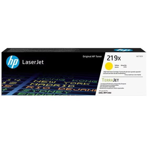Τόνερ HP W2192X - Κίτρινο image 0