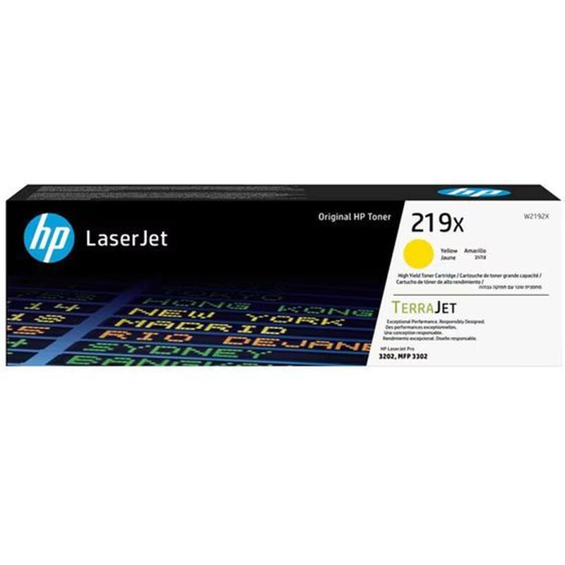 HP Τόνερ HP W2192X - Κίτρινο