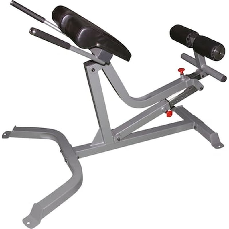 AMILA Ρυθμιζόμενος Πάγκος Γυμναστικής Amila 150x93cm - Μαύρος/Ασημί