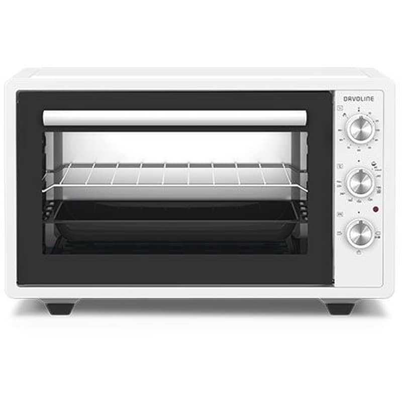 DAVOLINE DAVOLINE URBAN CHEF 3700 W 37 Lt Λευκό Ηλεκτρικό Φουρνάκι