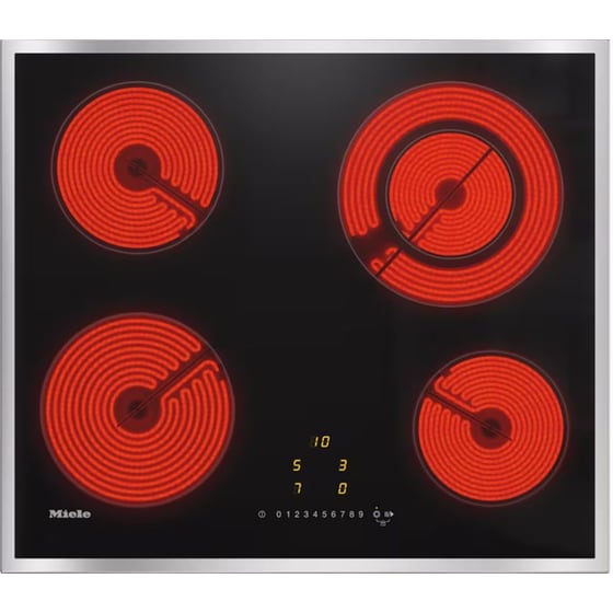 MIELE H 2465 B & KM 6520 FR 76 Lt Μαύρο Eντοιχιζόμενο Σετ Φούρνος και Εστία image 1