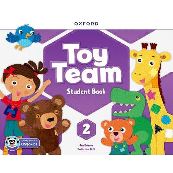Toy Team: Level 2: Student Book with Lingokids™ app image 0