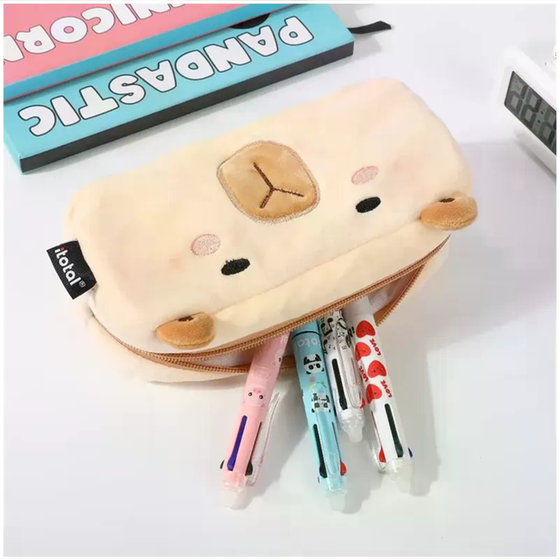 Κασετίνα Οβάλ i-Total Plush Capybara image 5