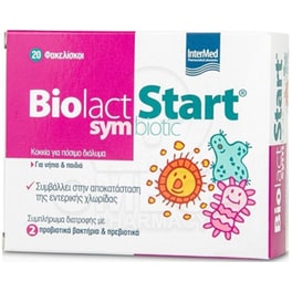 Προβιοτικό INTERMED Biolact Start Symbiotic - 20 Φακελάκια