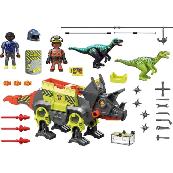 PLAYMOBIL® Dino Rise Ρομπότ-Δεινόσαυρος και πολεμιστές (70928) image 2